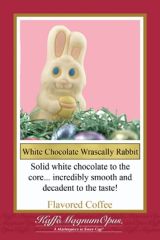 White Chocolate Wrascally Rabbit Decaf Flavored Coffee